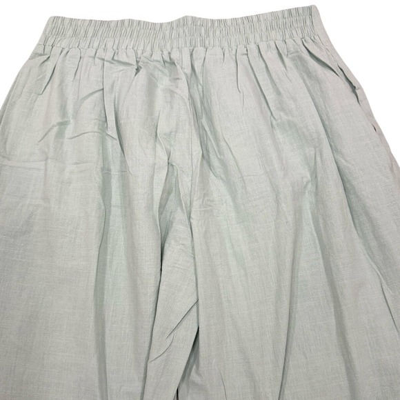 Halara Womens Wide Leg Work Pants Spray Large/Regular - Picture 3 of 9